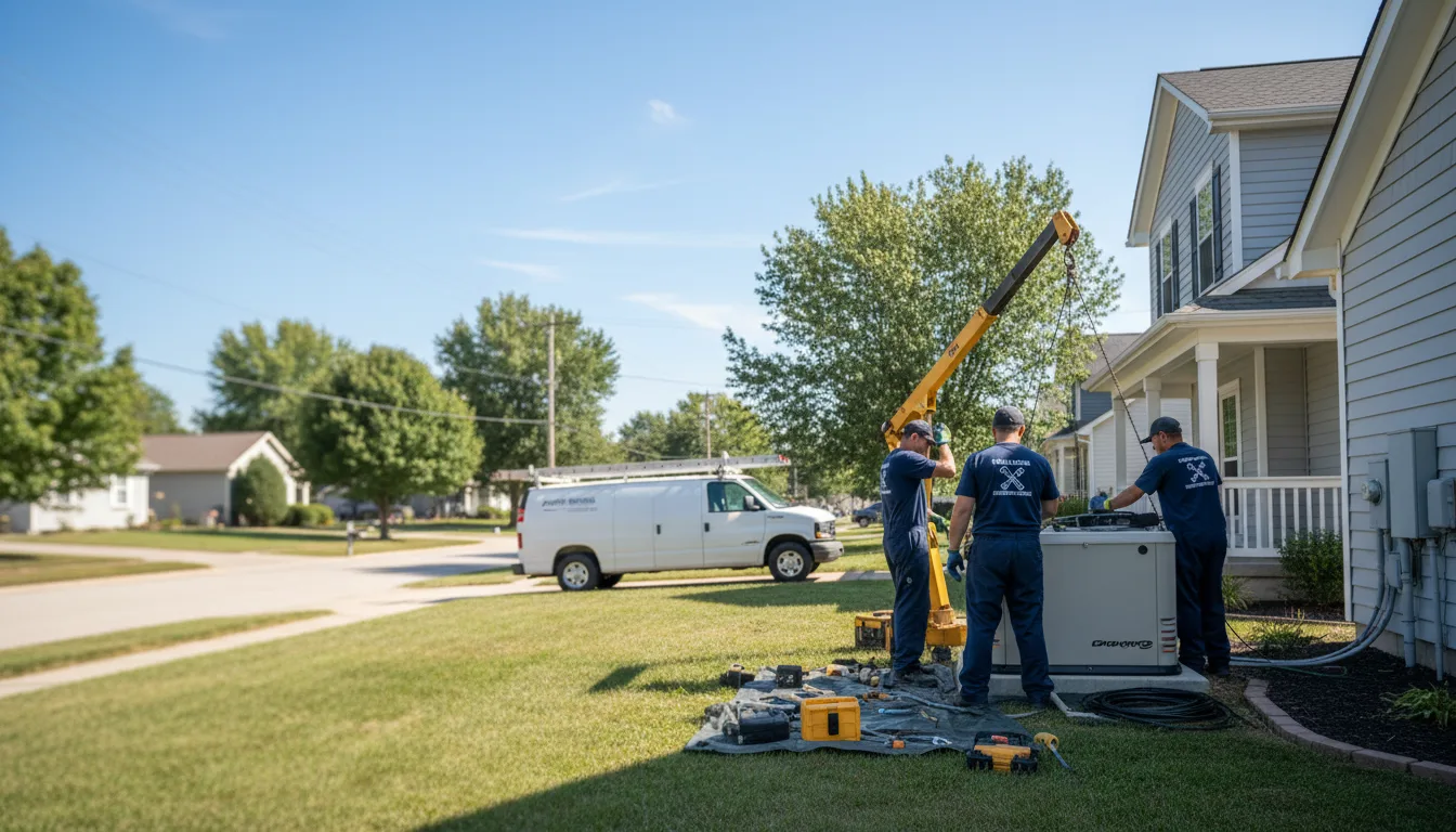 Generator Installation in Ortonville, MI near me